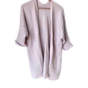 Long sweater, beige, size large